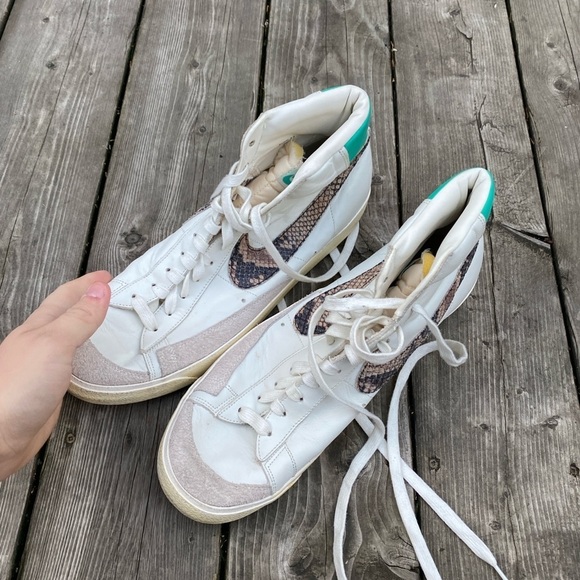 2012 Nike Blazer Mid ‘77 ‘Vintage Sail Atomic Teal’ Size 13 - Picture 13 of 14